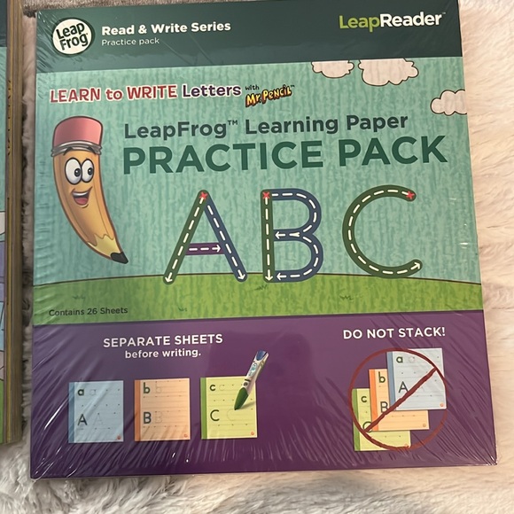NEW: Leapfrog books- BOOKS ONLY. Learn to write letters #10113 - Picture 5 of 5